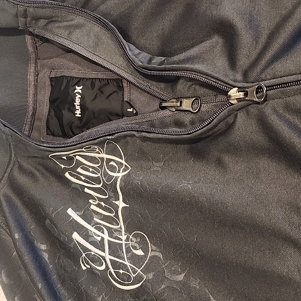 Double Zipper Hurley Light Jacket